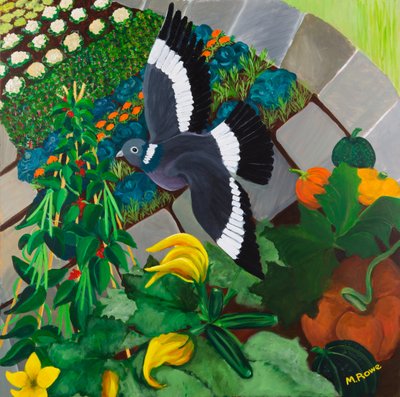 Veggie Garden by Maggie Rowe